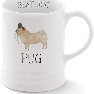 PUG MUG - PUG BEST DOG MUG / BRAND NEW / GIFT FOR PUG LOVERS
